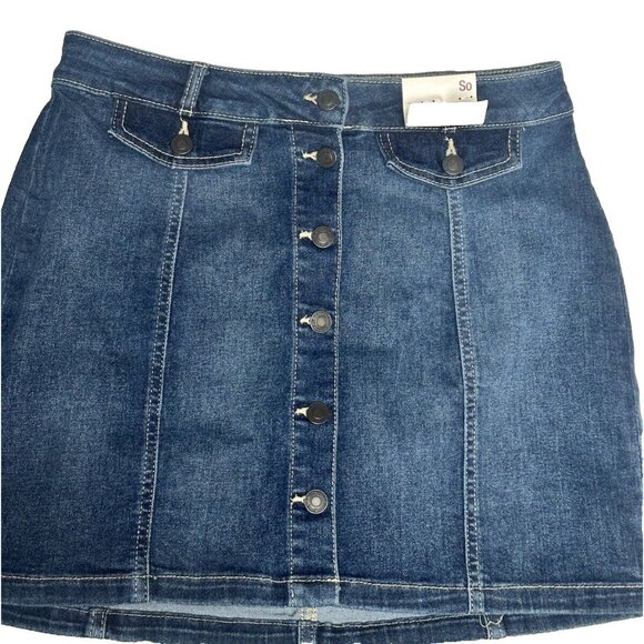 SO Denim mini skirt NWT - Picture 1 of 6